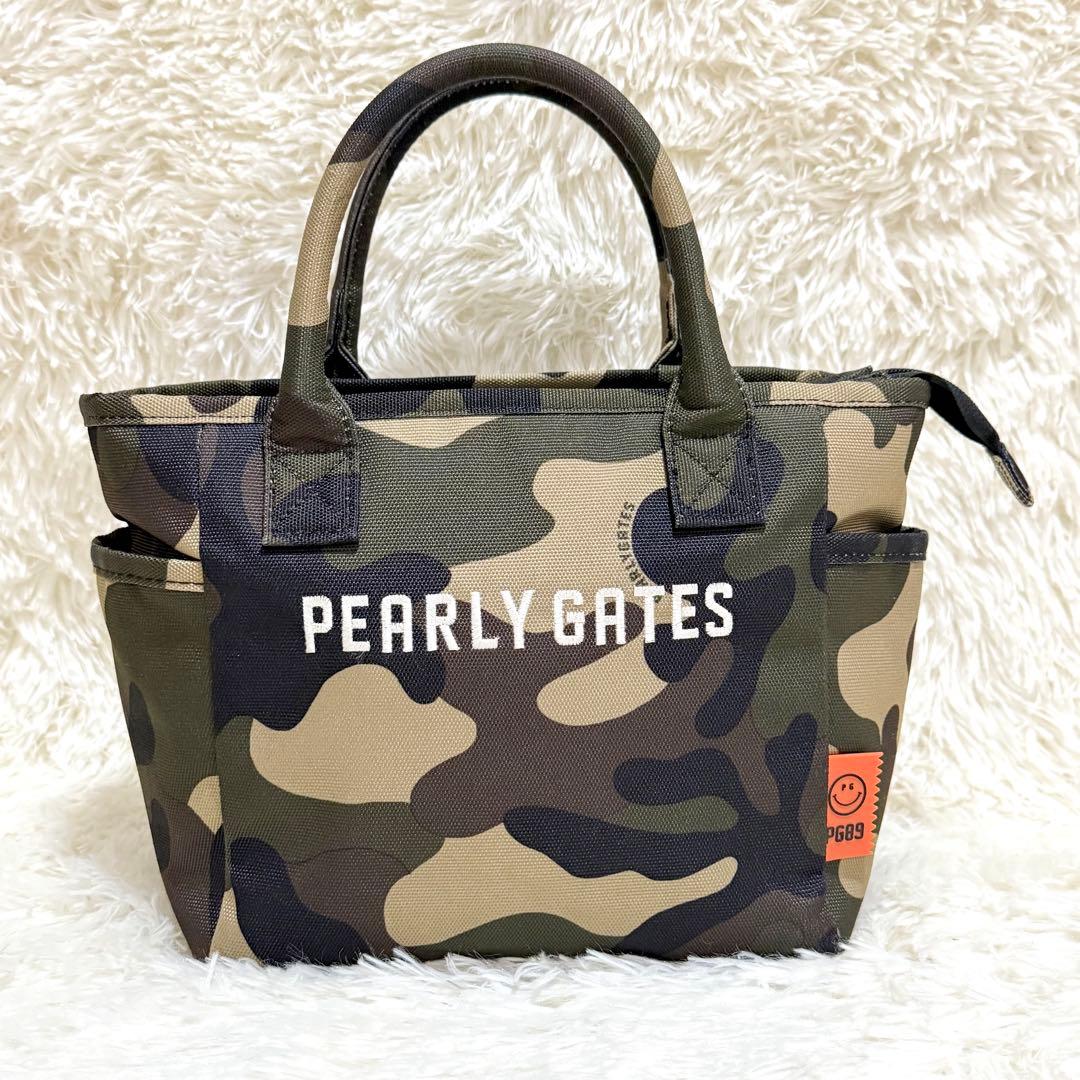 PEARLY GATES 迷彩 カモフラ カートバッグ トートバッグ ゴルフ用品