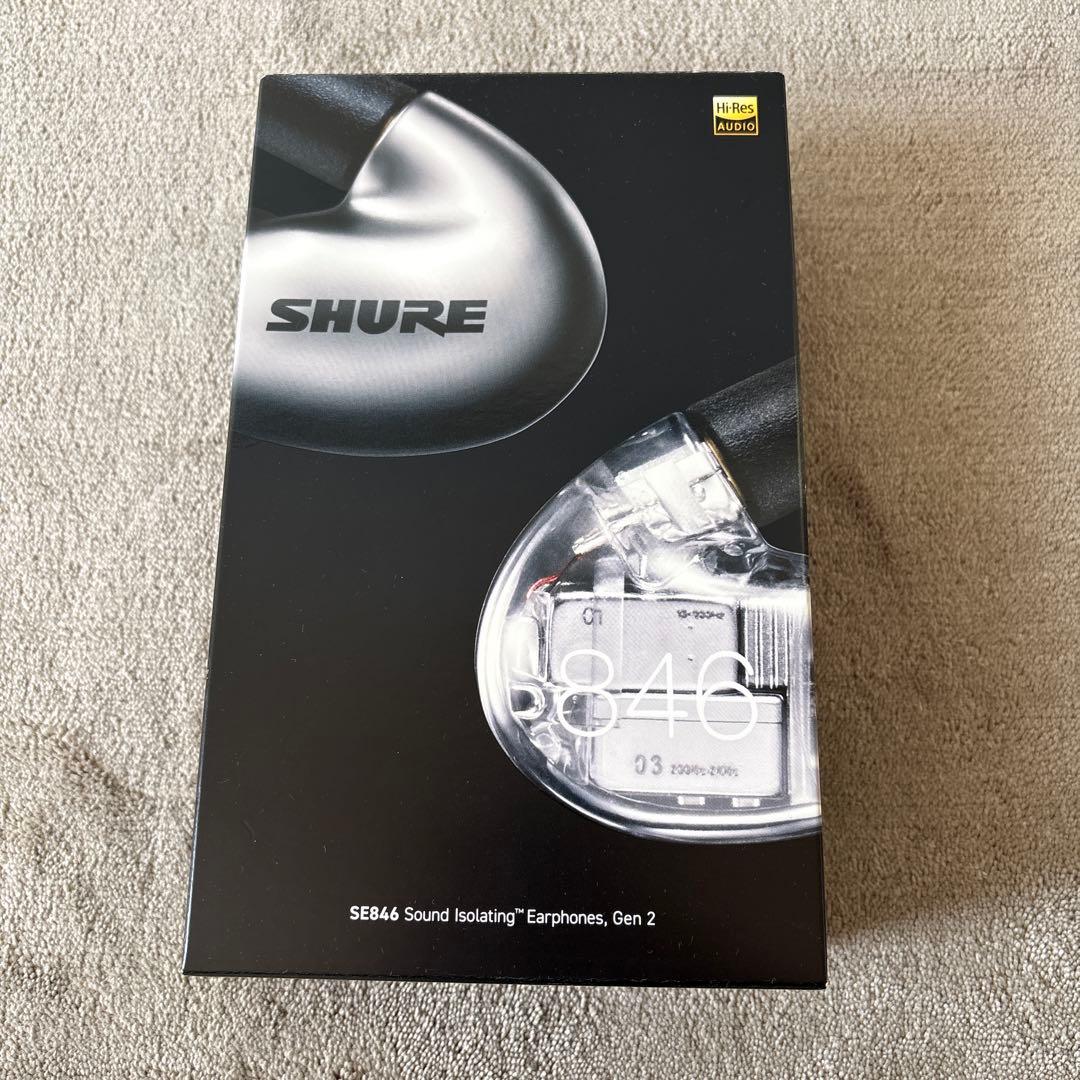 SHURE SE846 Gen2 グラファイトシルバー