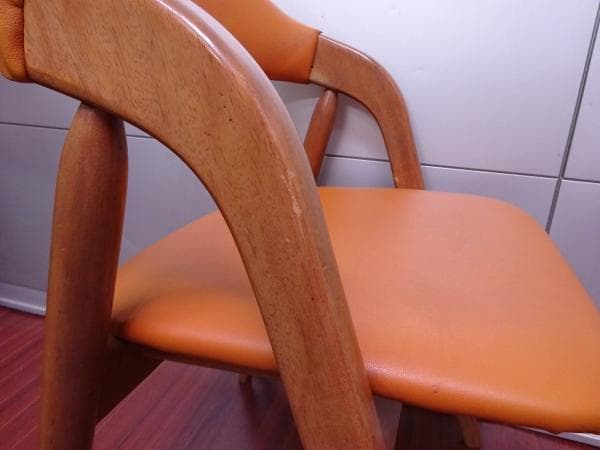 ② 辻木工 ダイニングチェア 昭和レトロ ビンテージ