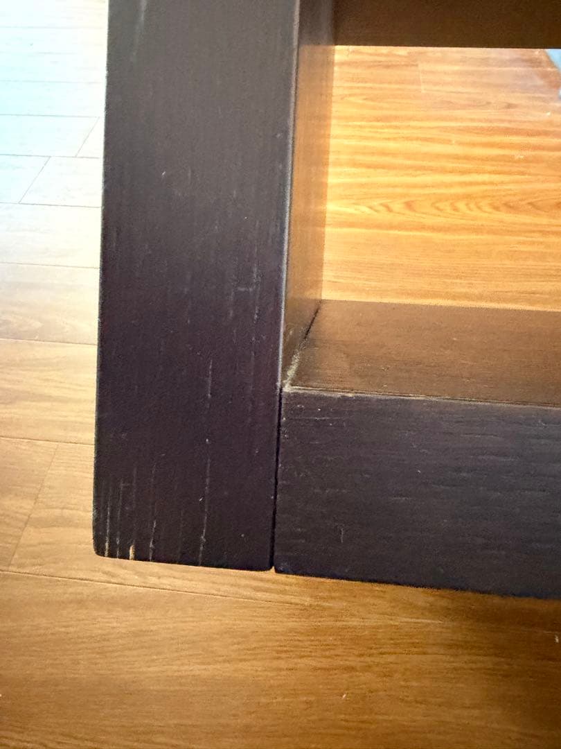 Alcova サイドテーブル ダークブラウン