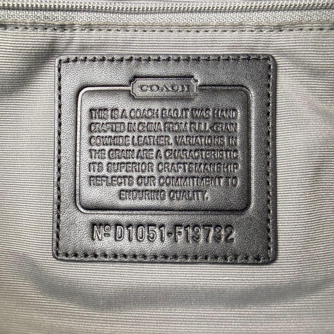 バッグ coach hand bag leather soho black y2k