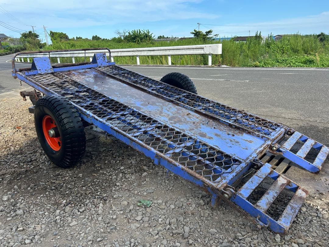 宮崎　中川車輌　コンバインカー　油圧シーソー式 NCB-601 トレーラー