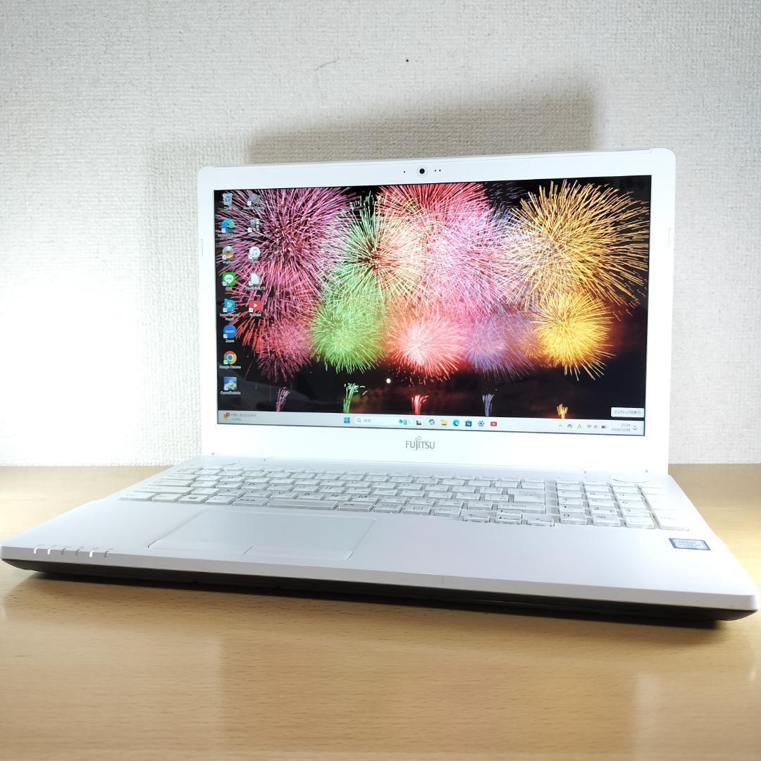 ノートPC i7 メモリ16GB Windows11 新品 SSD 富士通 美品