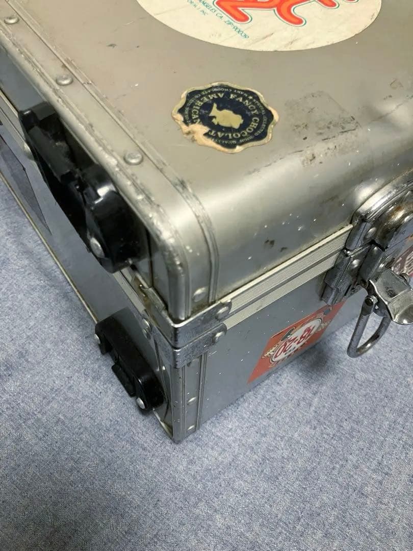 サ*リ様 ジュラルミン製スーツケース　アルミ合金　レア　ビンテージ