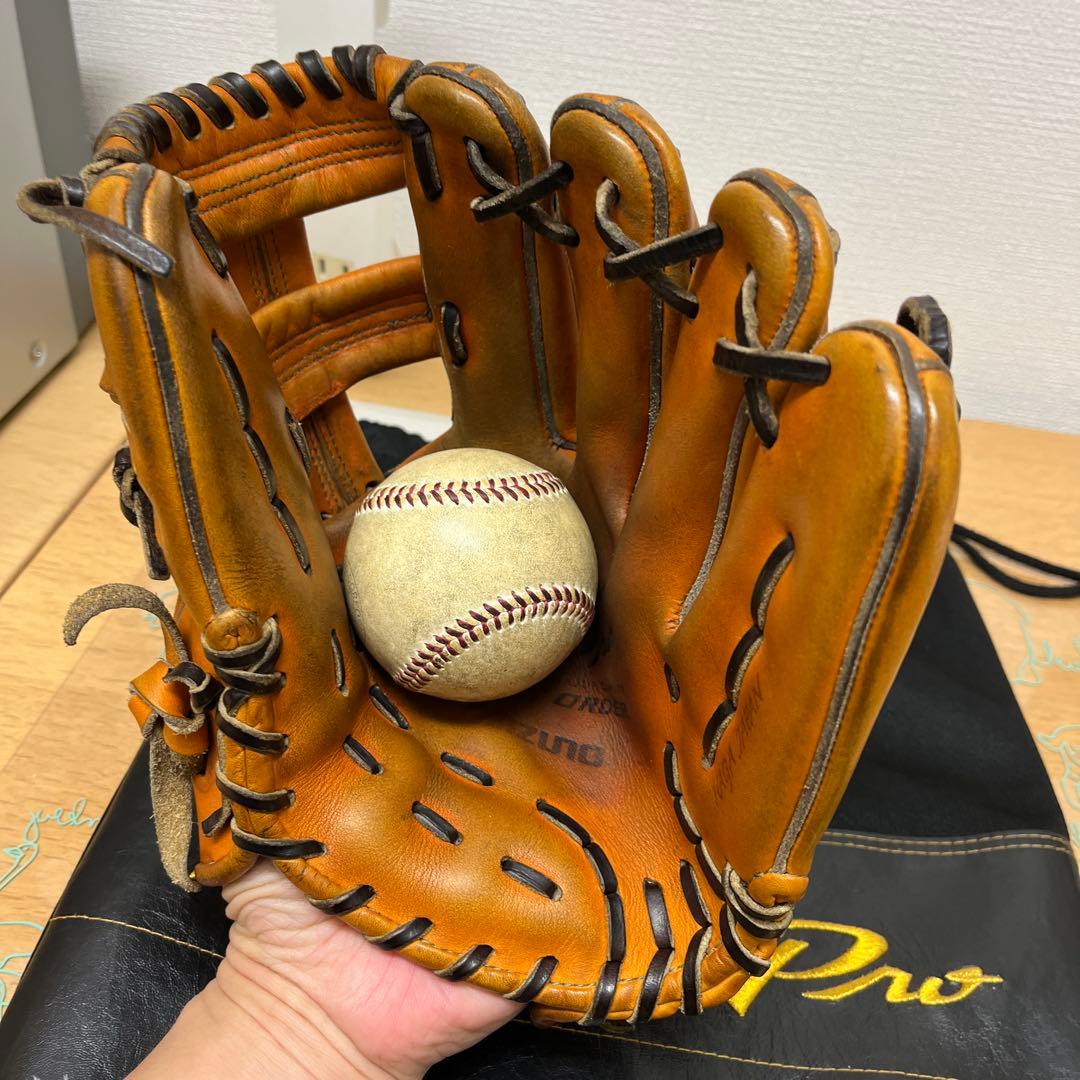 ミズノプロ　硬式内野用グラブ　HAGA