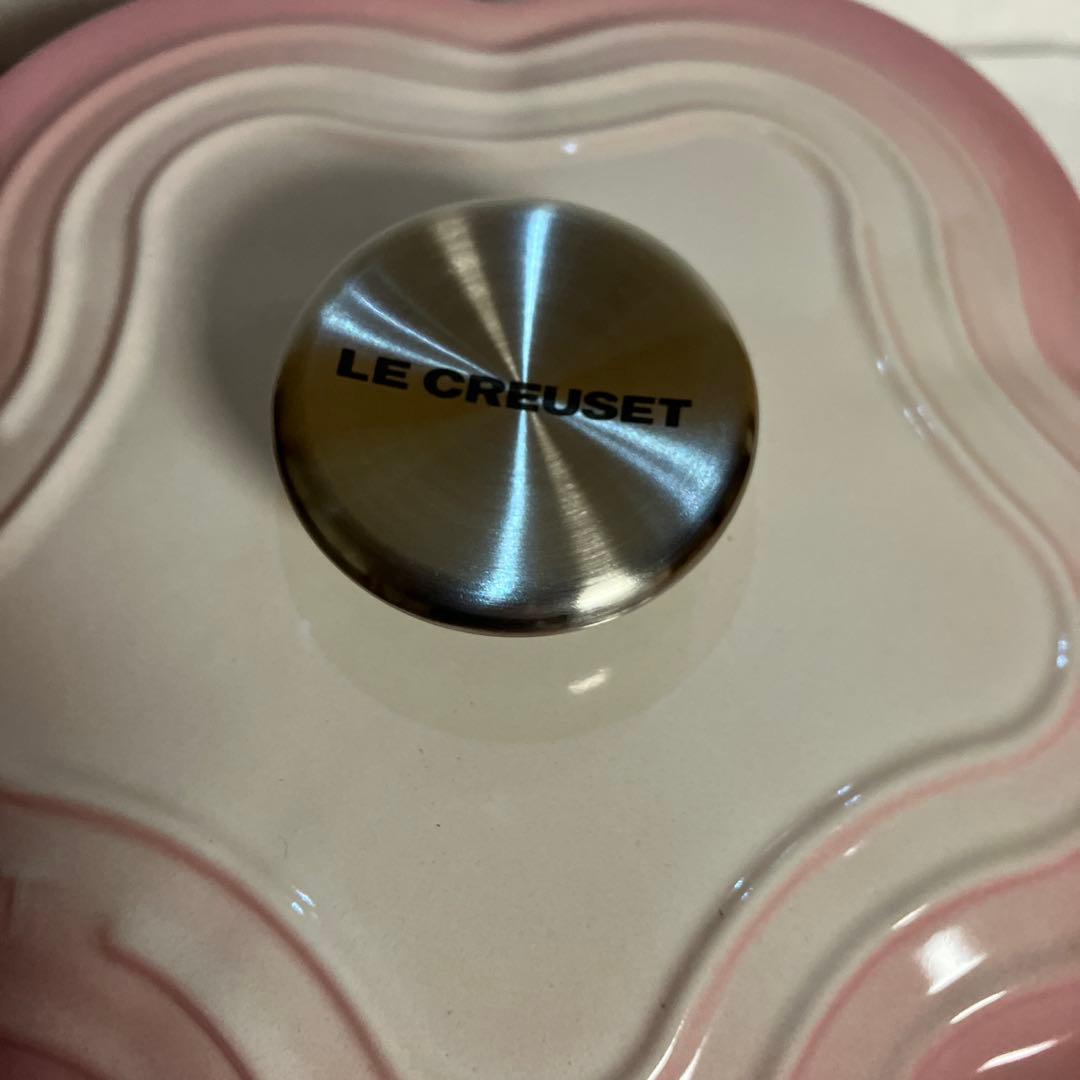 R*a様 ル・クルーゼLECREUSETココットフルール　希少ブーケピンク20セ