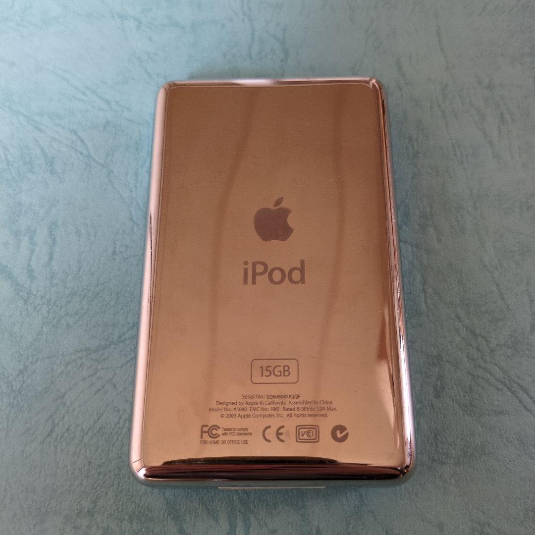 iPod classic 第3世代（一応ジャンク品扱い）