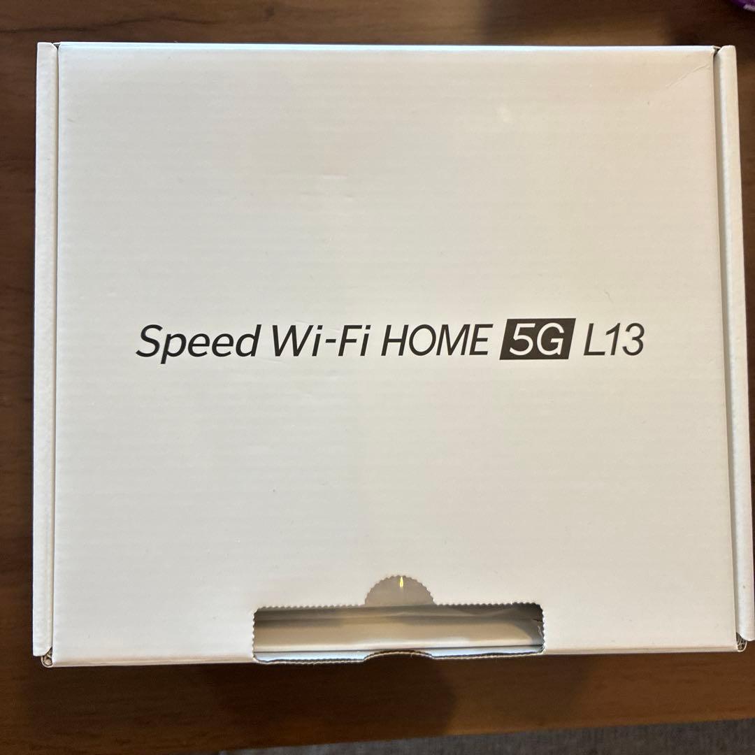 [美品]Speed Wi-Fi  5G L13