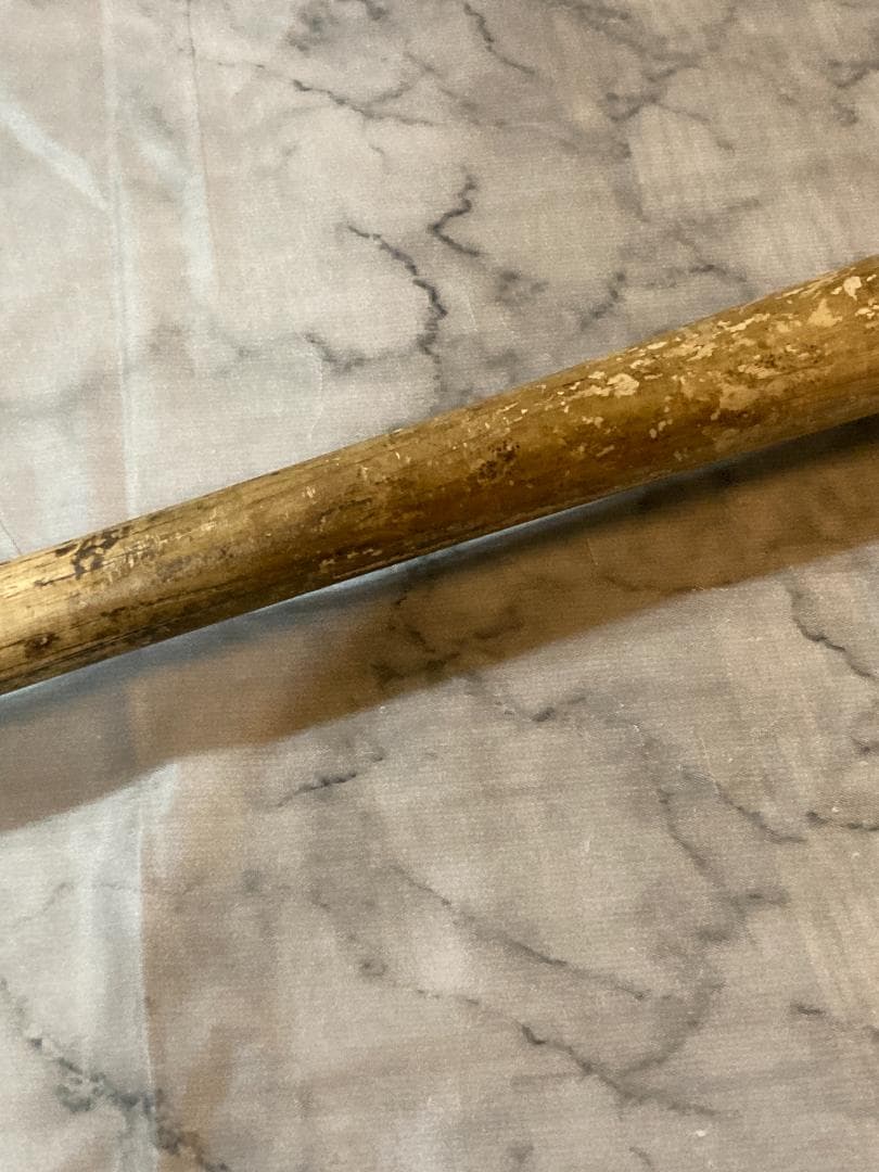 中村武志 実使用バット 直筆サイン入り