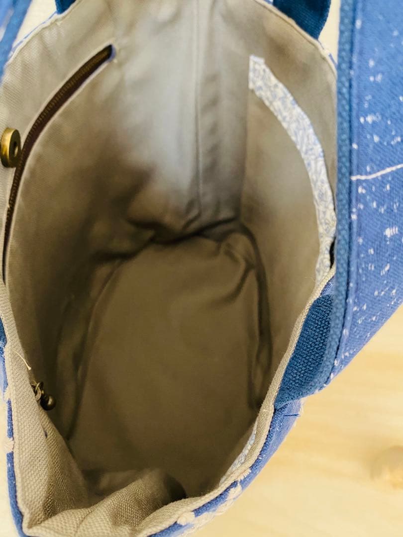 ミナペルホネン タンバリン ハンドメイドトートバッグ