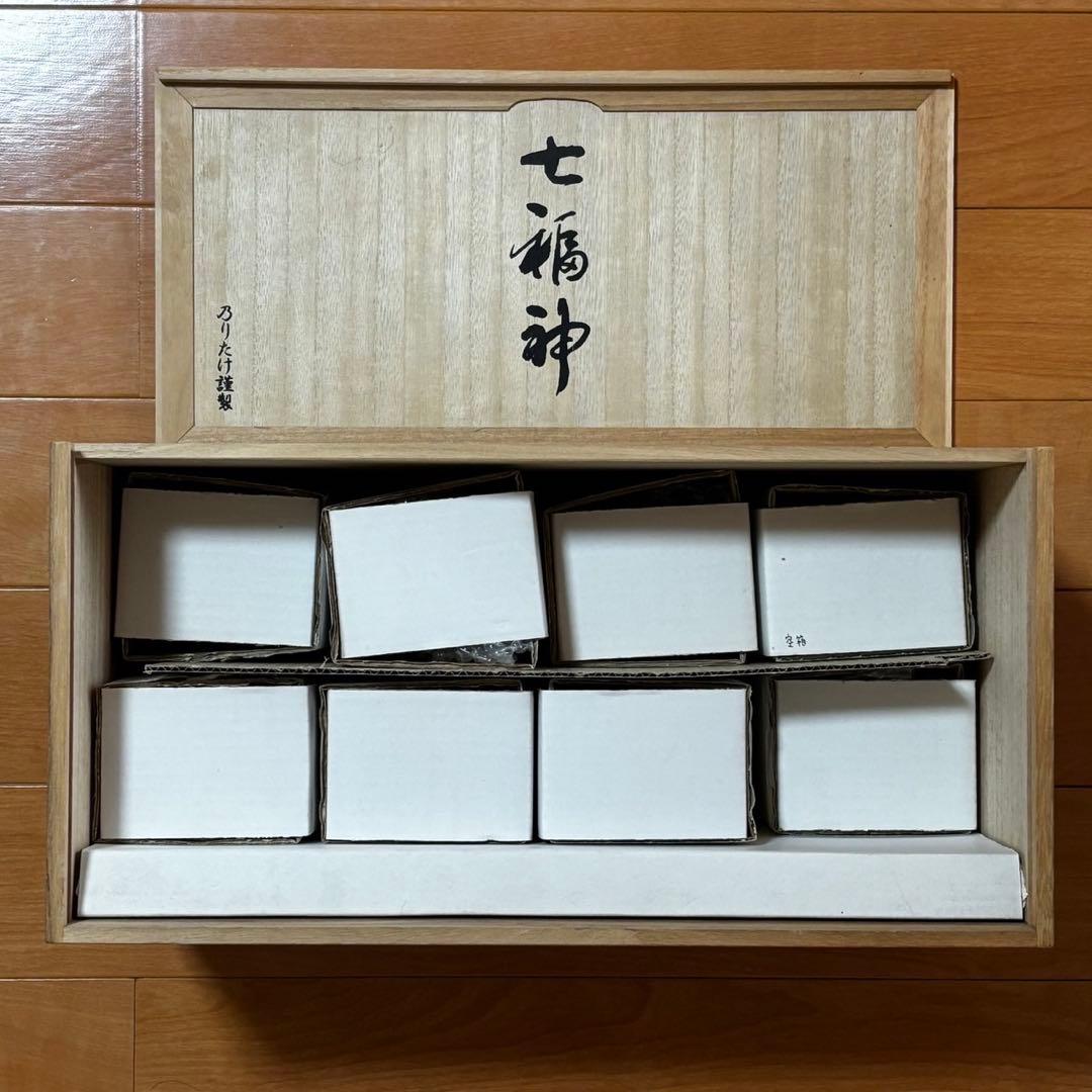 希少 Noritake ノリタケ 乃りたけ 七福神フィギュリン 白磁 置物 陶器