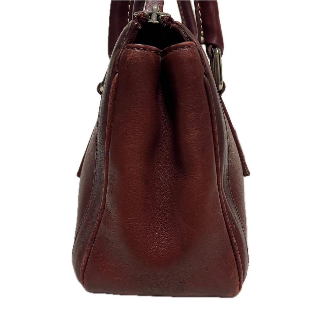 オールドコーチ ハンドバッグ レザー ボルドー ヴィンテージ COACH B94