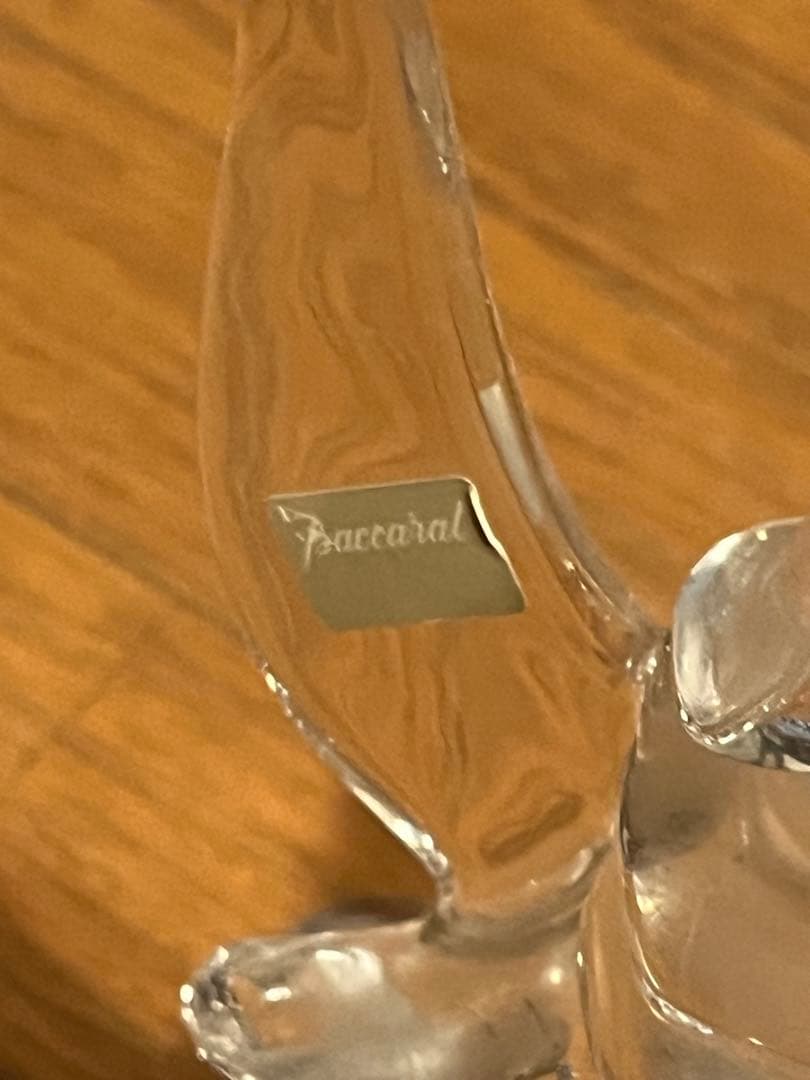 Baccarat クリスタル 天使の像