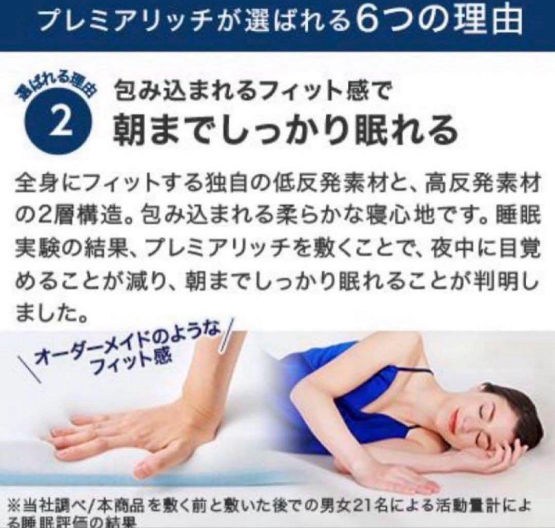 トゥルースリーパー プレミアムリッチ 洗える セミダブル