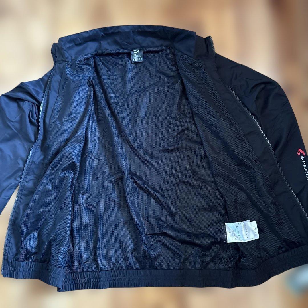未使用　ダイワ　DJ-3022 スペシャル ウィンドジャケット ブラック L