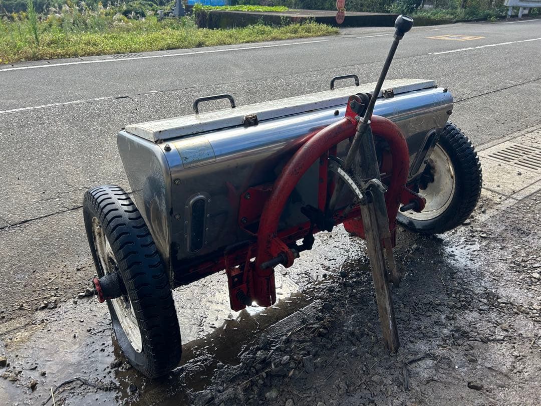 宮崎　STAR 肥料散布機 ライムソワー 石灰　施肥　肥料　　MLS120スター