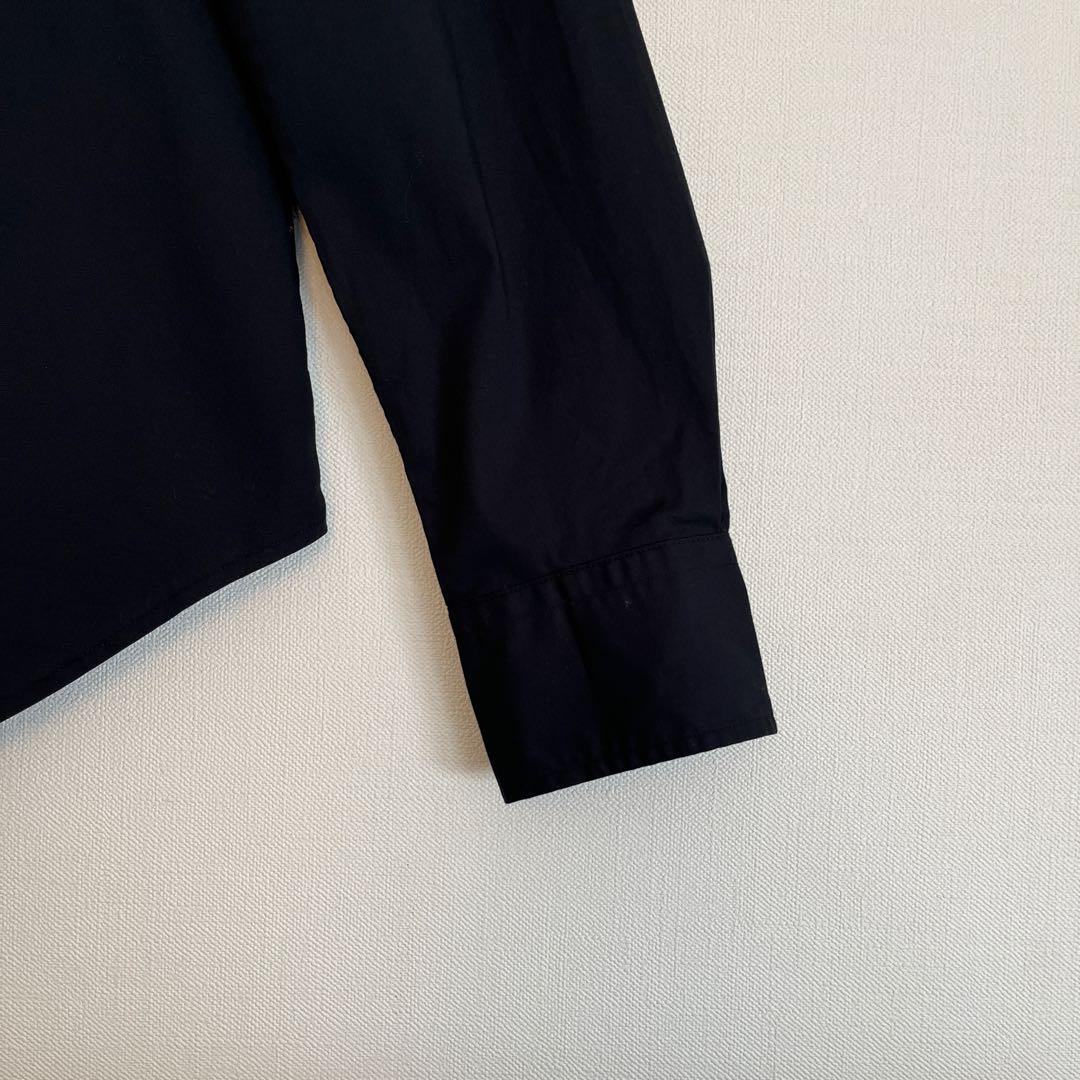 【超レア★未使用級★165/92】ラルフローレン黒ドレスシャツ★サイズ6ブラック