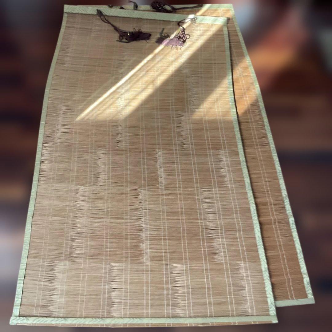 お座敷すだれ、２幅