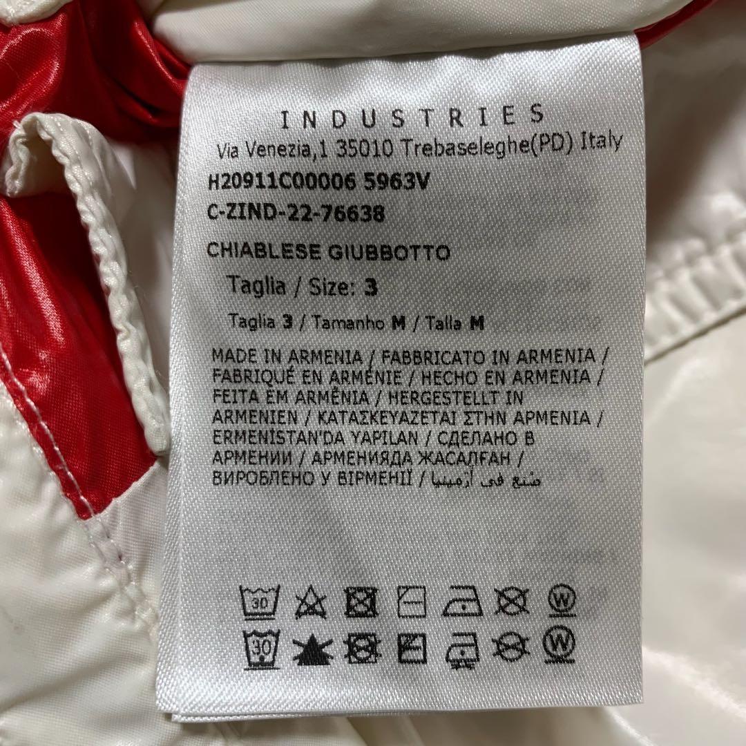 美品⭐️モンクレール　 CHIABLESE キアーブルス　3 ホワイト5D129