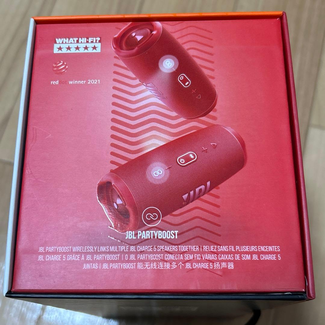N313新品未開封品 ジェービーエル charge5 レッド red