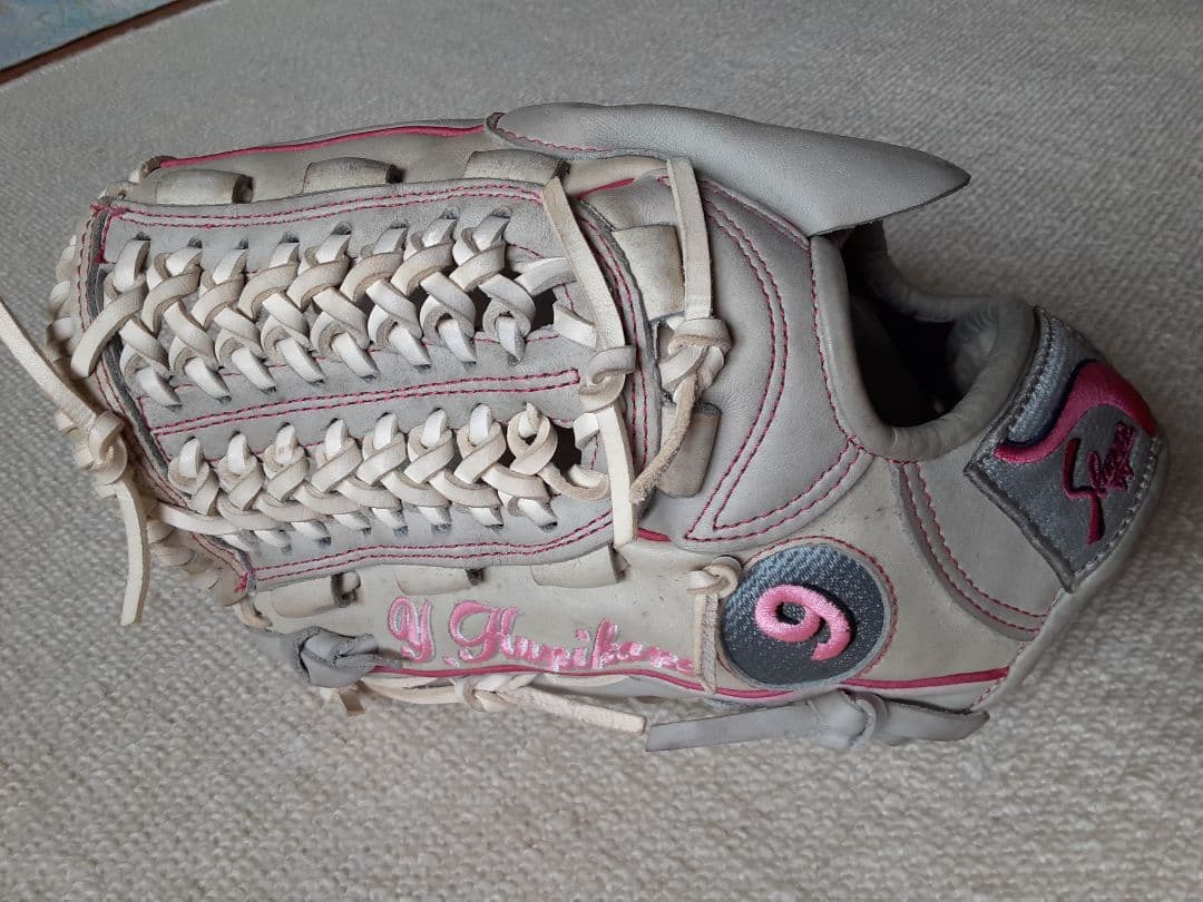 【最終価格】久保田スラッガー軟式オーダーグローブ左投手用【廃盤ラベル】