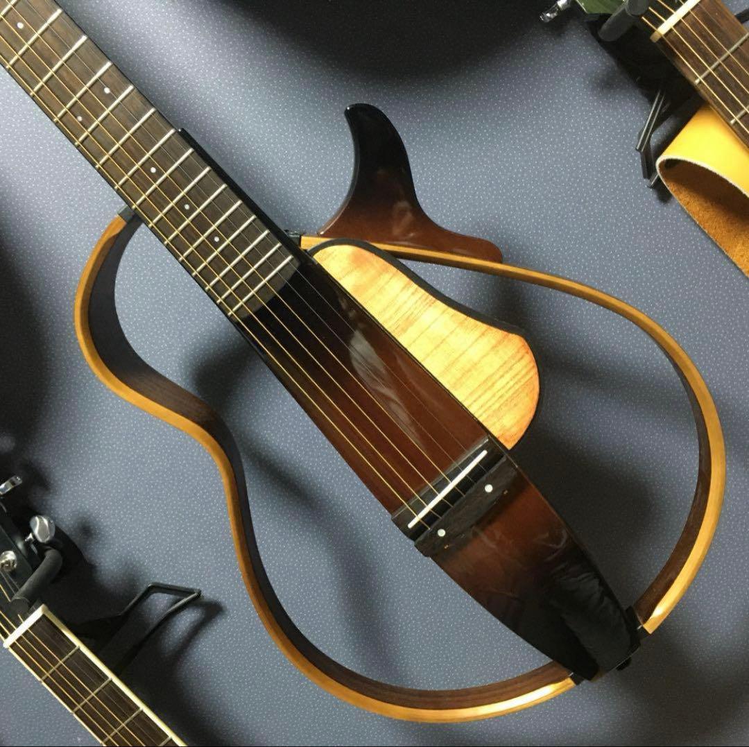 【もい】YAMAHA サイレントギター SLG200S 【美品.調整済み】