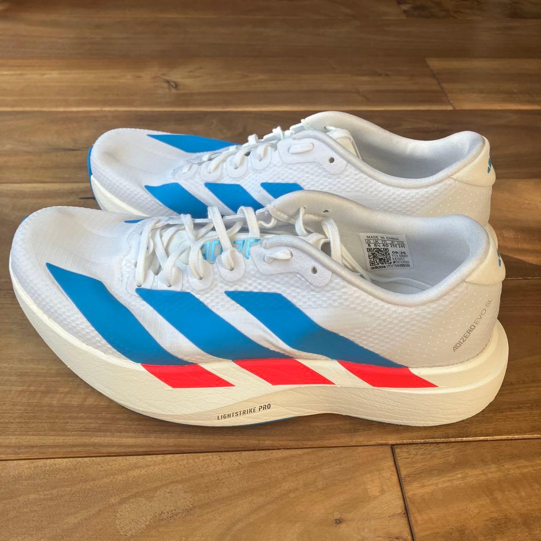 アディダス アディゼロEVO SL WOVEN 25.0ランニングシューズ