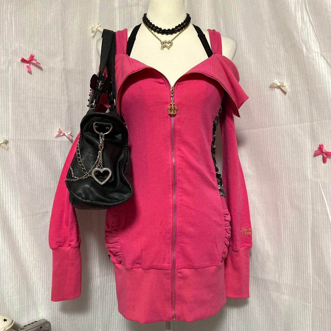 MARS系 姫ギャル グランジ 小悪魔アゲハ agejo 激カワ肩出しワンピ