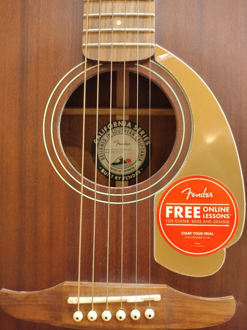 Fender アコースティックギター ブラウン