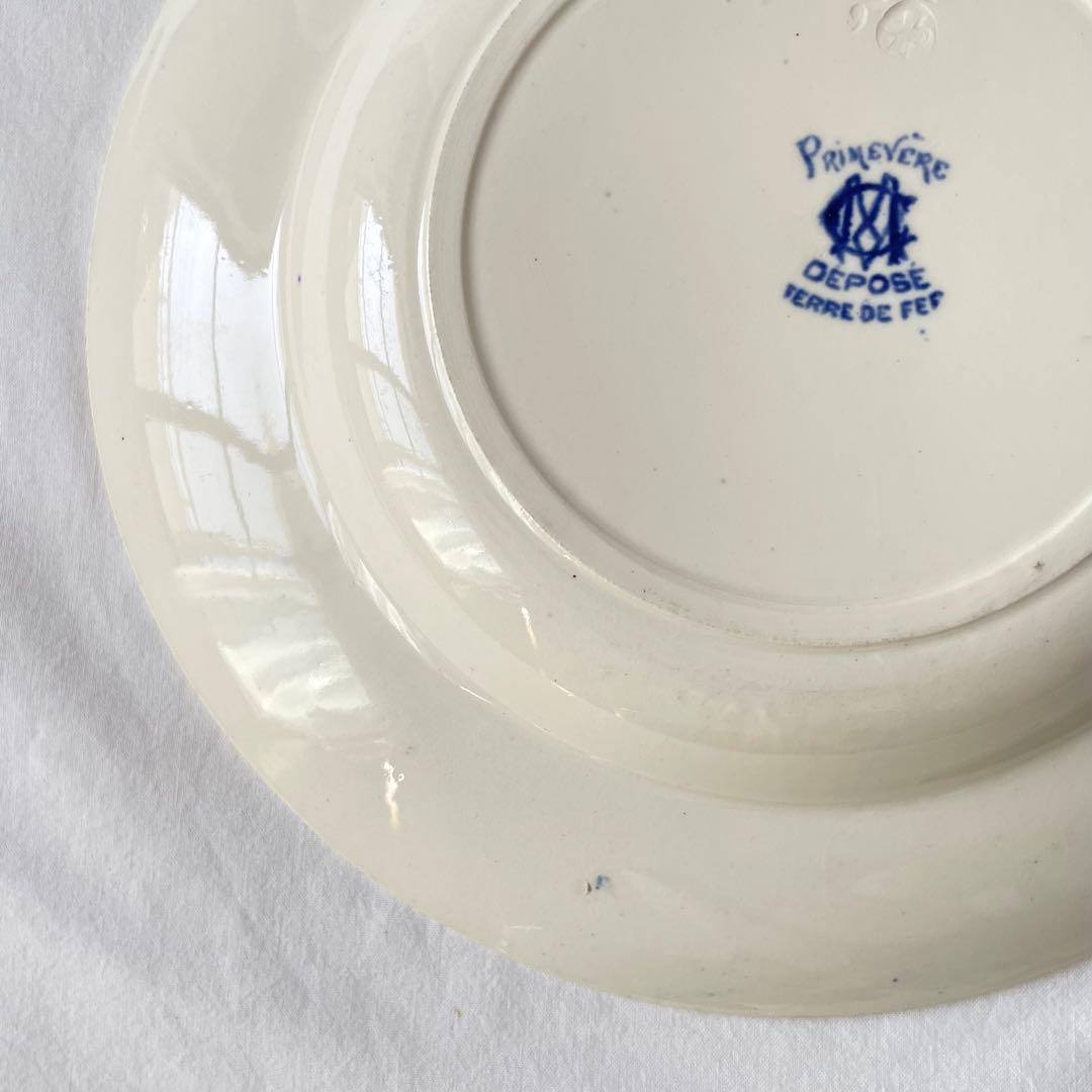 フランス アンティーク クレイユモントロー Primevre サクラソウ