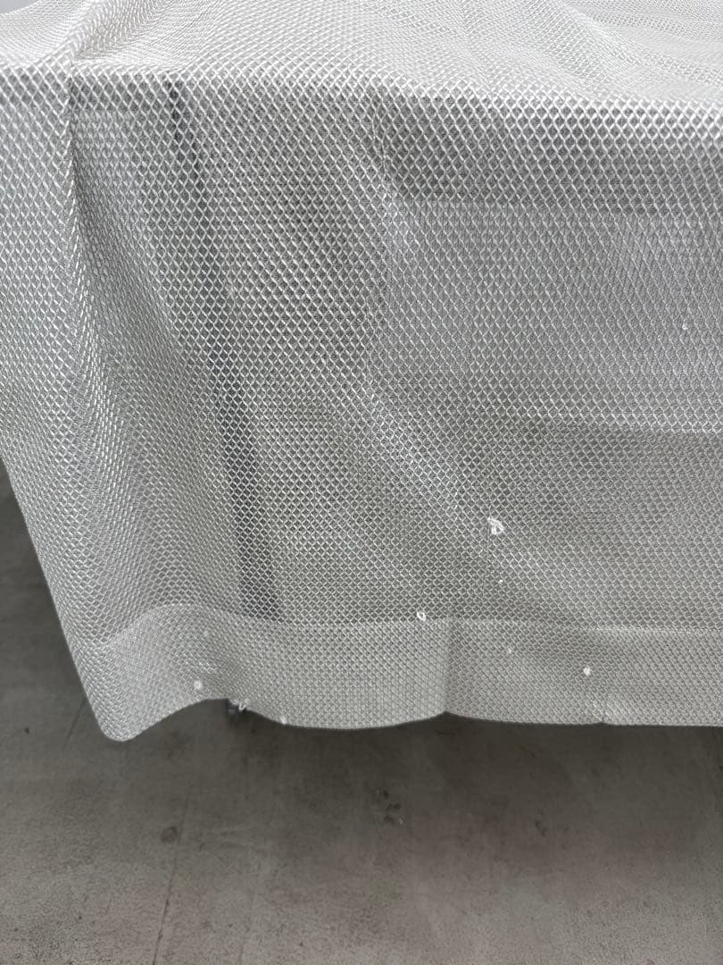 高級カーテン レース 2種セット Sumiko Honda ベージュ シルバー