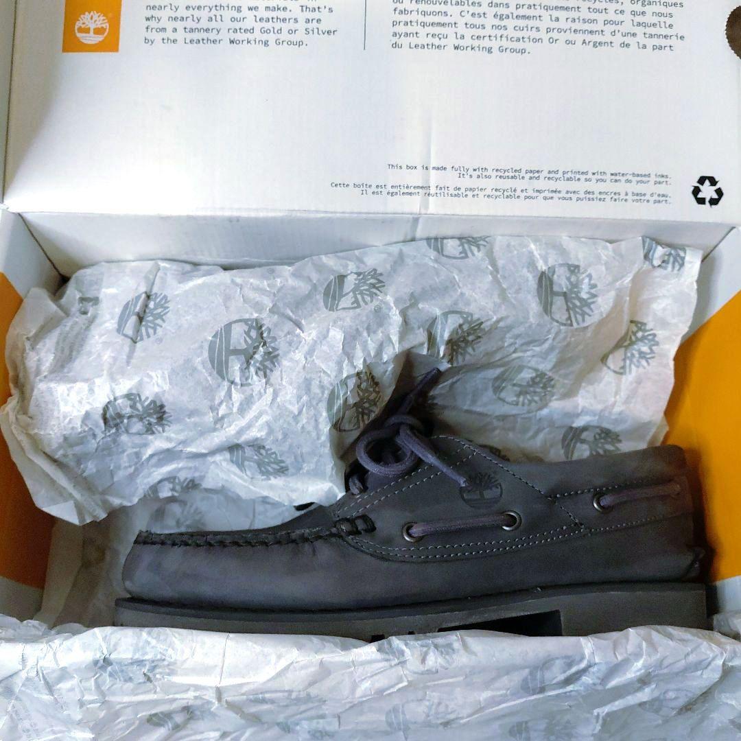 Timberland 3eye 26.5 スリーアイ ヌバック ダークグレー