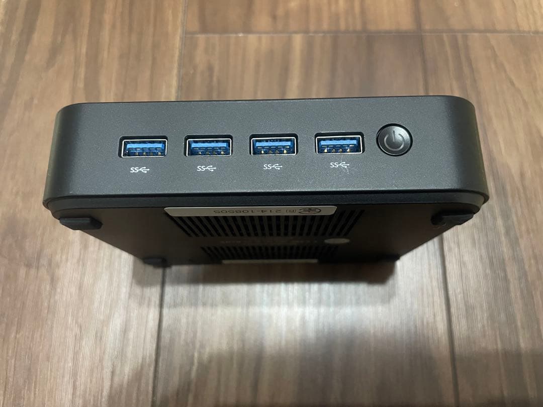 【ほぼ未使用】MINIS FORUM ミニPC 3台まとめ売り