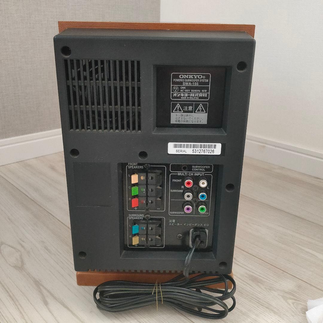 ONKYO PR-155 SWA-155 デジタルホームシアター