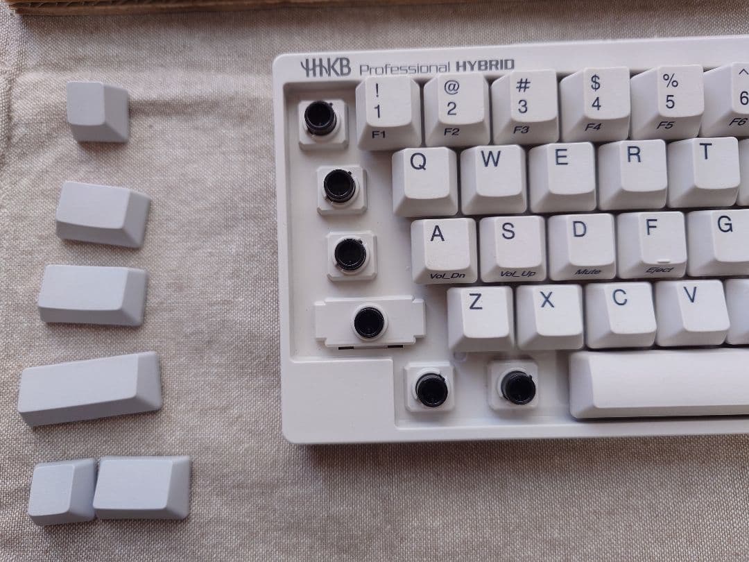 HHKB Professional HYBRID S 英語/白　 無刻印キー付き