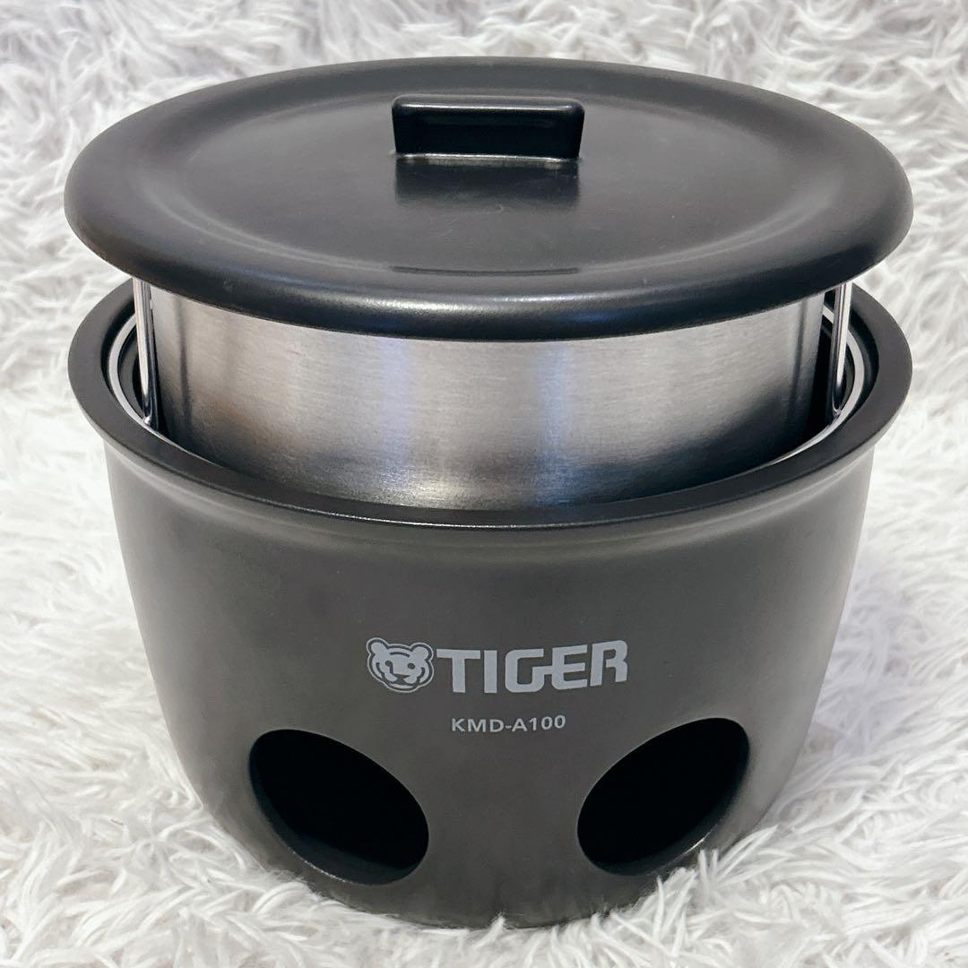 未使用品 TIGER 魔法のかまどごはん KMD-A100 屋外炊飯器