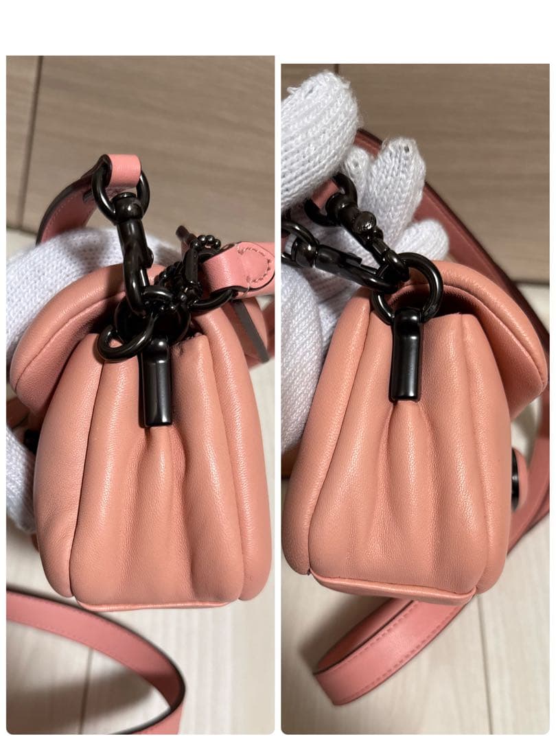 COACH タビー ピロー 2wayショルダーバッグ ハンドバッグ ピンク