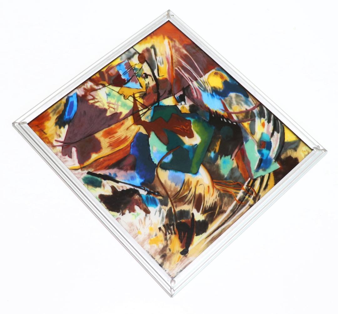 ワシリー・カンディンスキー ヴィンテージ ステンドグラス グラスマスターズ社