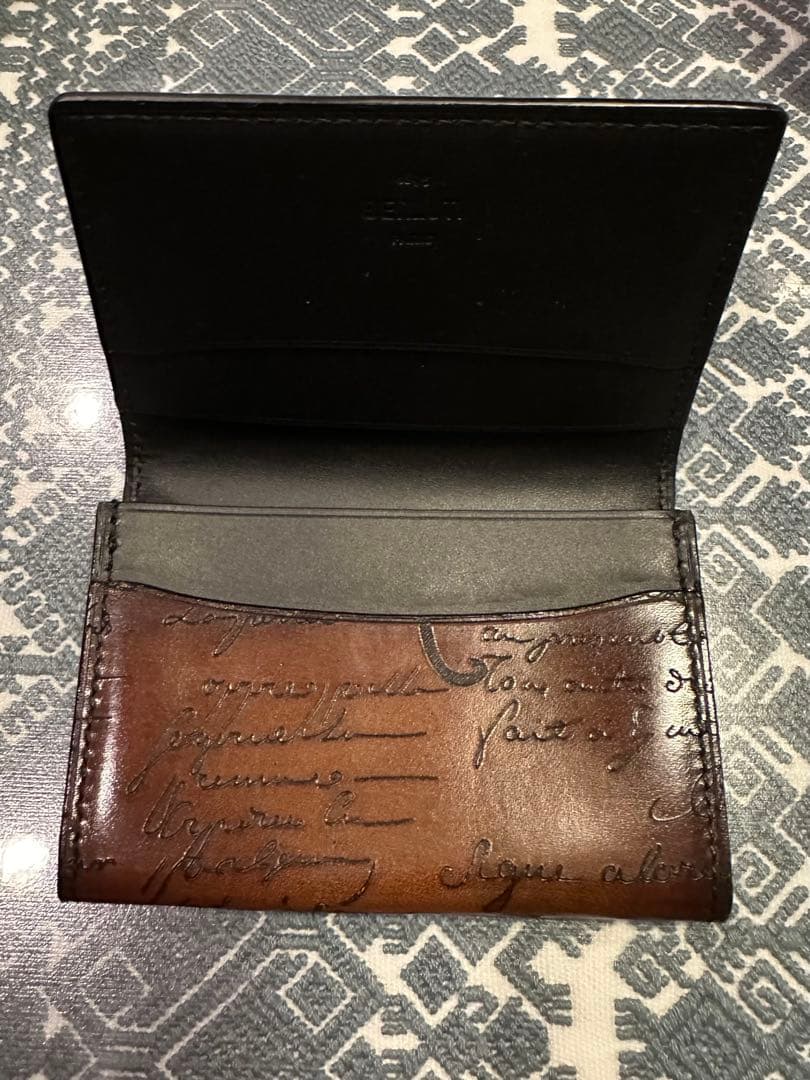 BERLUTI スクリットレザーカードホルダー