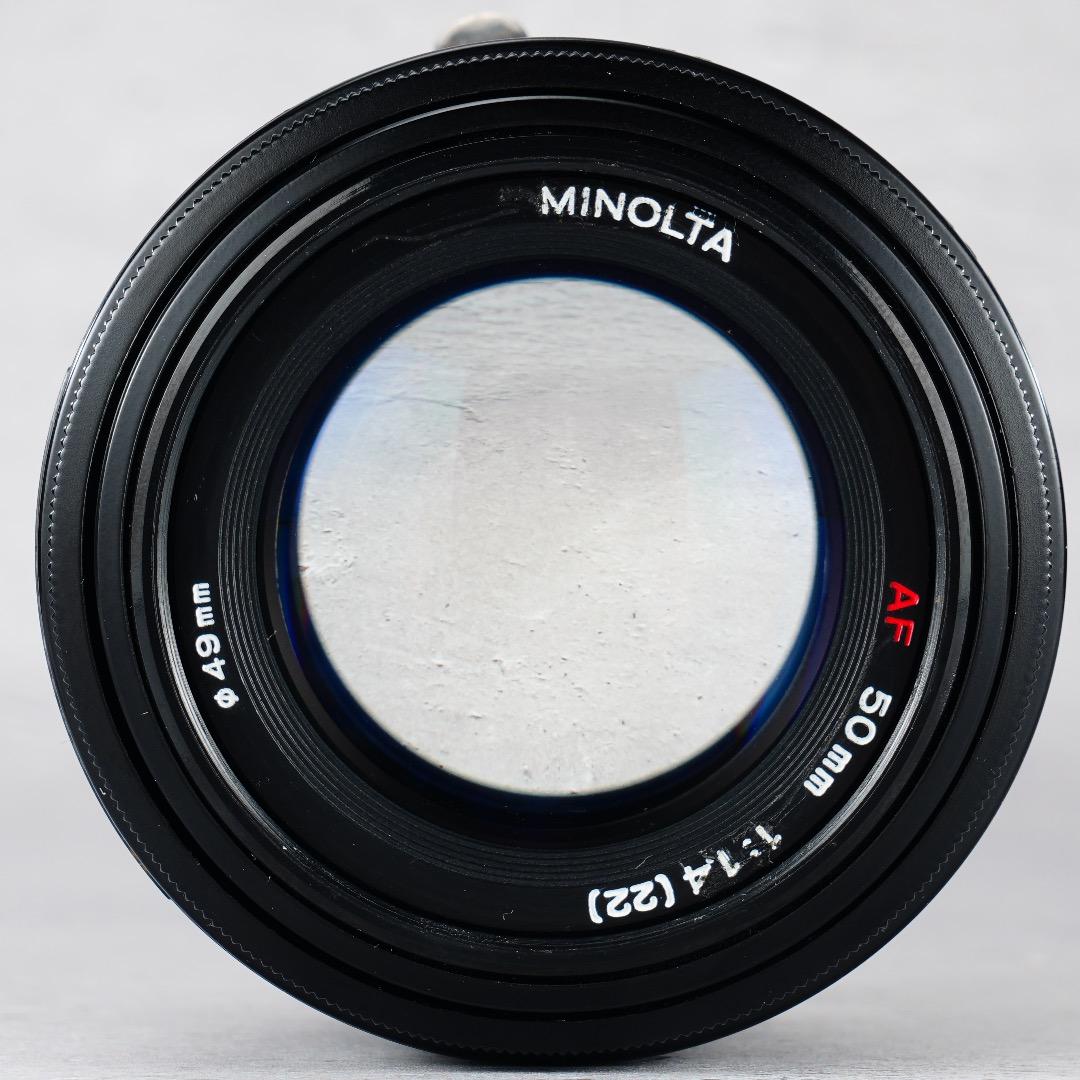 【極美品】動作◎ Minolta AF 50mm F1.4 ミノルタ 777