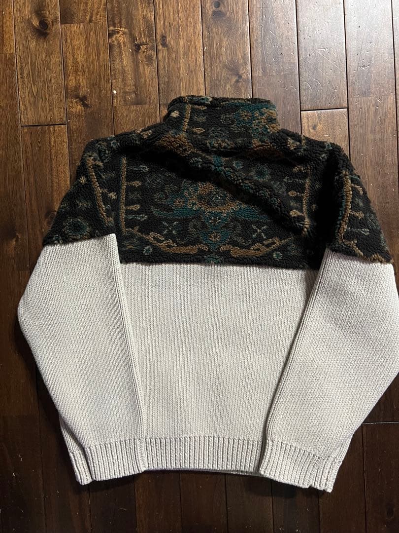 kith 柄入りセーター ニット　フリース