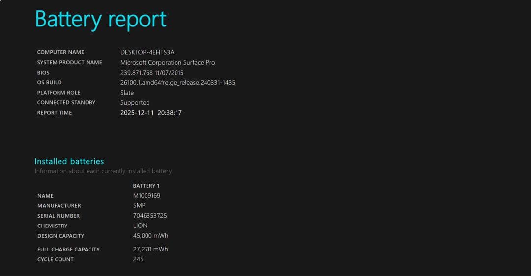 Surface Pro 5 i5/8GB/256GB 純正キーボード美良品