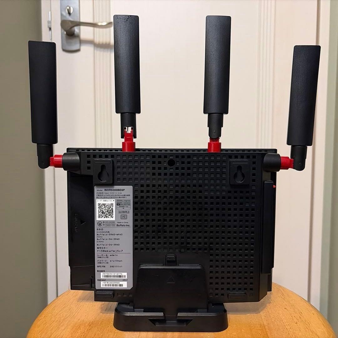 BUFFALO Wi-Fi7 9300 ルーター Wi-Fi中継機セット