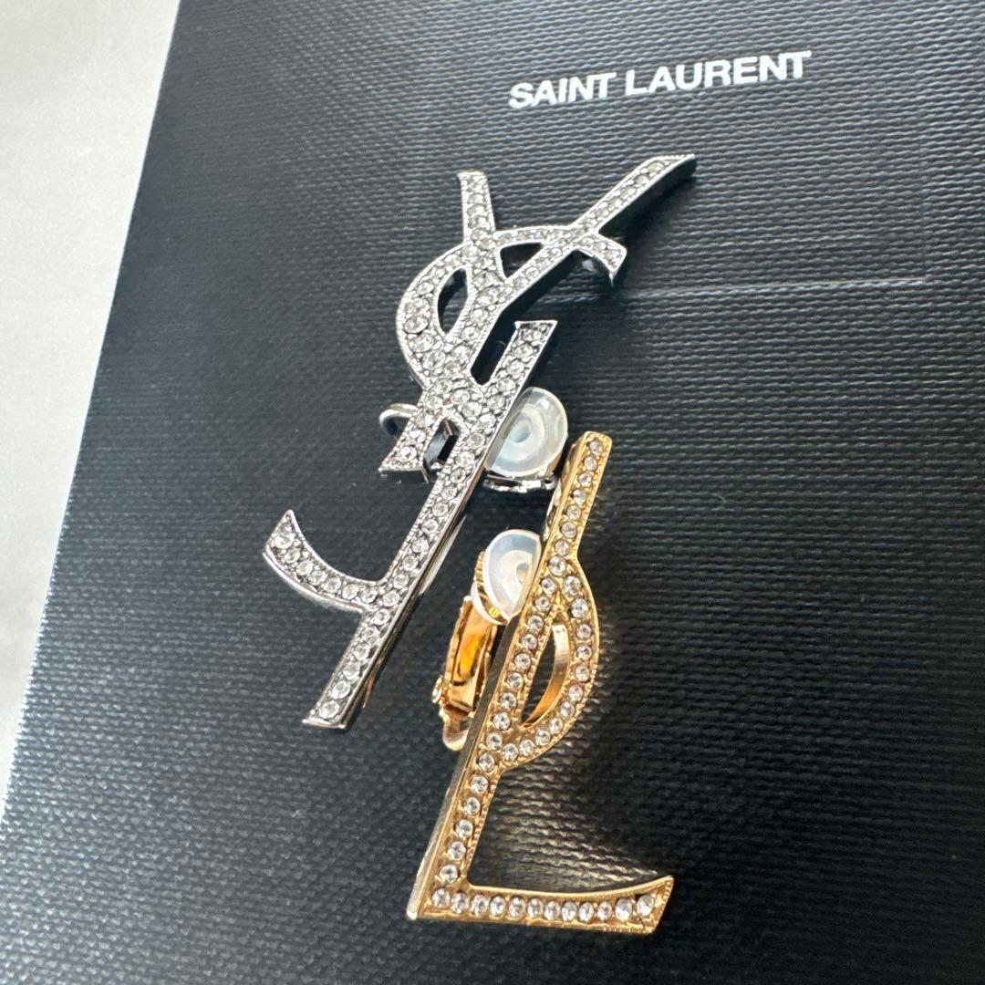 SAINT LAURENT YSLロゴピアス(片耳用)