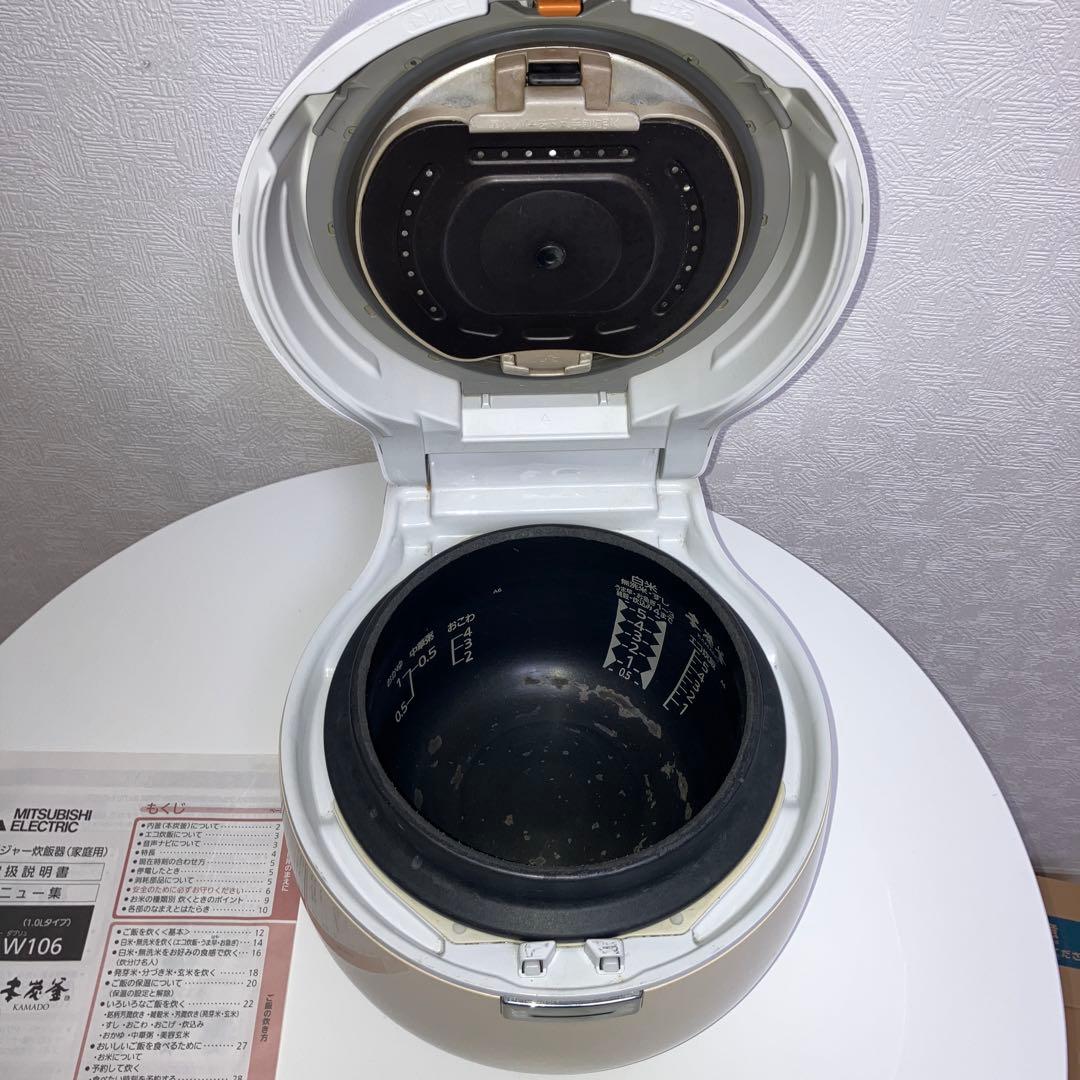 三菱電機 NJ-AW106 IHジャー炊飯器 本炭釜