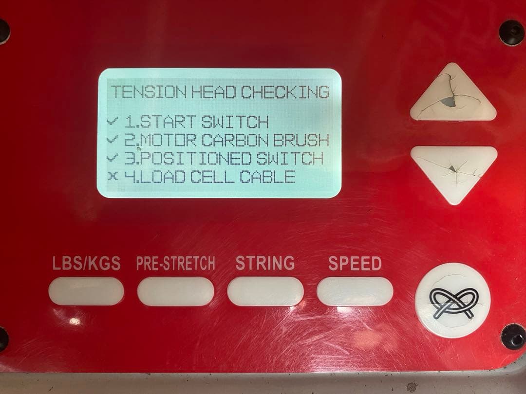 ゴーセン　ストリングマシン　GM08-EX ジャンク品