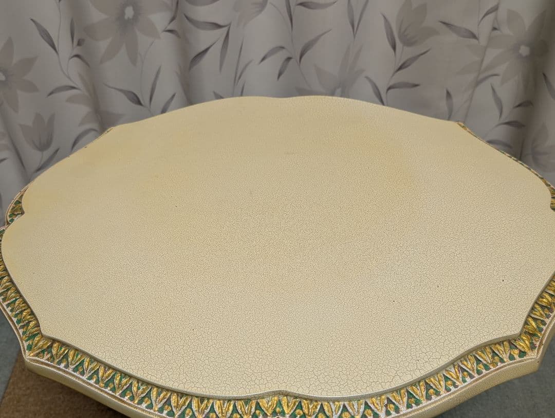 天使テーブル　ロココ調 　　サイドテーブル　コンソール