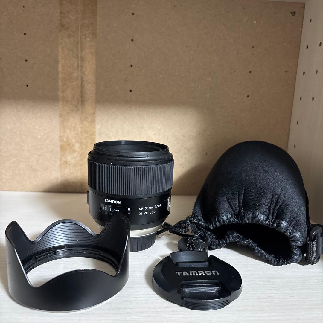 TAMRON SP 35mm F/1.8 Di VC USD ケース付