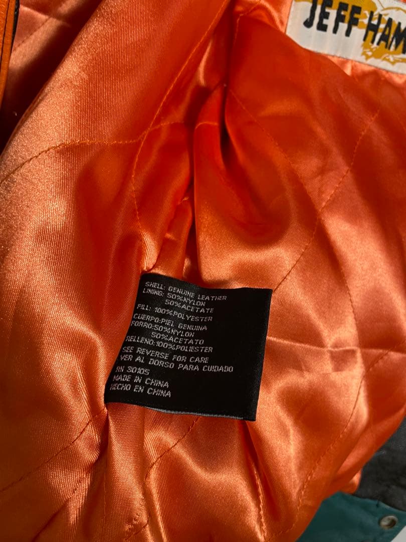 NFL Jeff Hamilton × Reebok レザー スタジャン