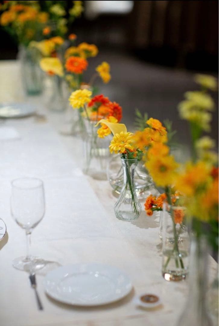 【本日限定特価】高砂装花＆ゲストテーブル装花　セット　結婚式　テーブルフラワー